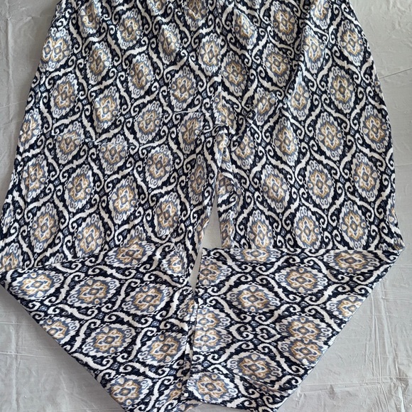 "Denim & Co. Beach Jersey Regular Straight Leg Ankle Pants - Picture 4 of 8